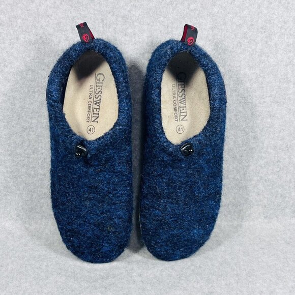 Giesswein Virgin Wool Vent Bluescuff Slippers EU 41 Womens 10 Mens 8 - Picture 7 of 16